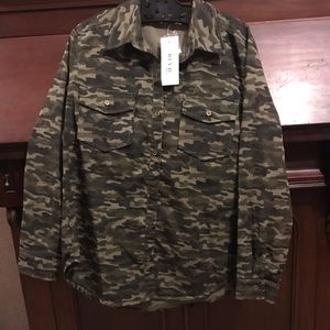 Camo blouse